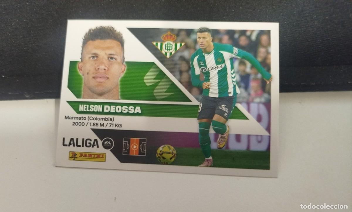 Cromos de f&uacute;tbol: Cromo 11 BIS Nelson Deossa Betis Panini Liga 26/27