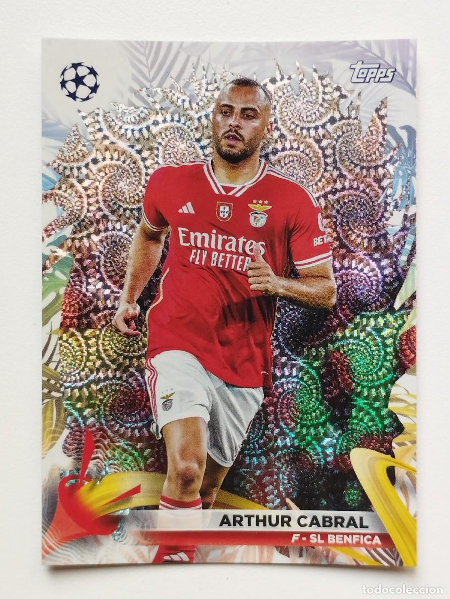 Football Stickers: CROMO CARD TOPPS CARNAVAL CHAMPIONS LEAGUE 2023 2024 23 24 ARTHUR CABRAL 26 BENFICA
