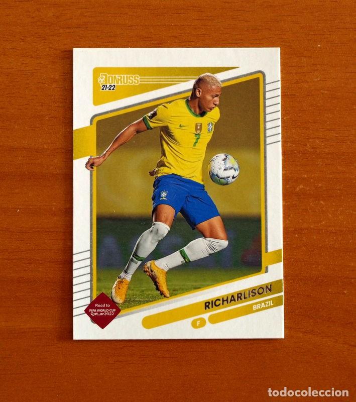 Cromos de f&uacute;tbol: Brazil-Brasil -N&ordm; 20 Richarlison -DONRUSS SOCCER Panini FIFA-Mundial Qatar- 2021-2022-21-22