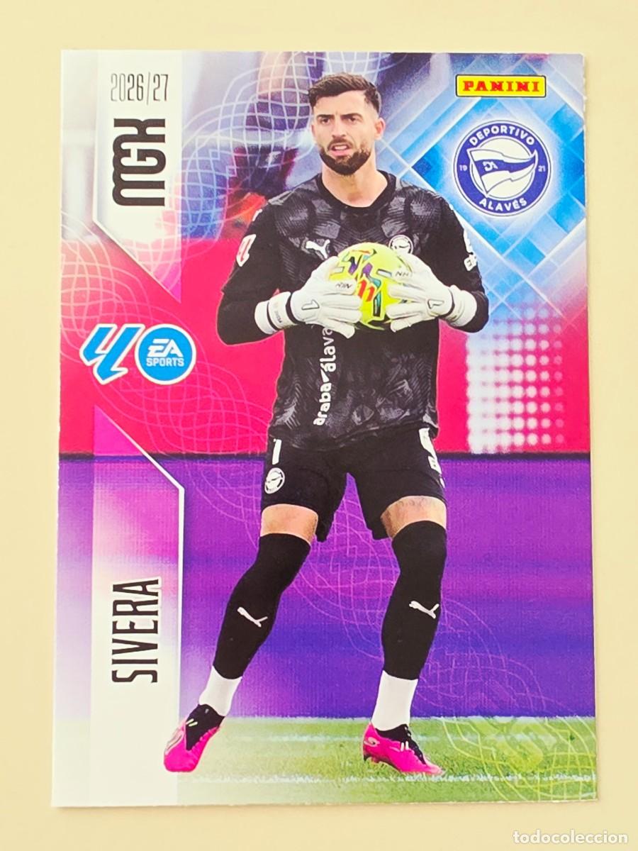 Cromos de f&uacute;tbol: 20 Antonio Sivera, Deportivo Alav&eacute;s, Panini Megacracks MGK 2026 2027 26 27