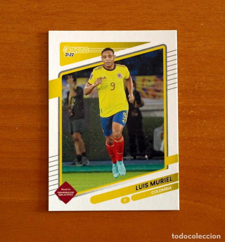 Cromos de f&uacute;tbol: Colombia -N&ordm; 30 Luis Muriel -DONRUSS SOCCER Panini FIFA-Mundial Qatar- 2021-2022-21-22
