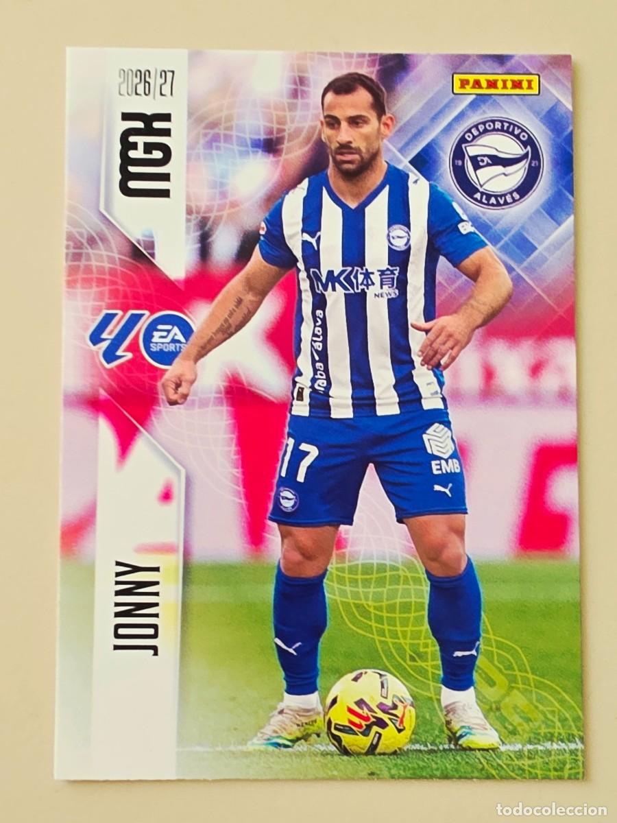 Cromos de f&uacute;tbol: 22 Jonny, Deportivo Alav&eacute;s, Panini Megacracks MGK 2026 2027 26 27