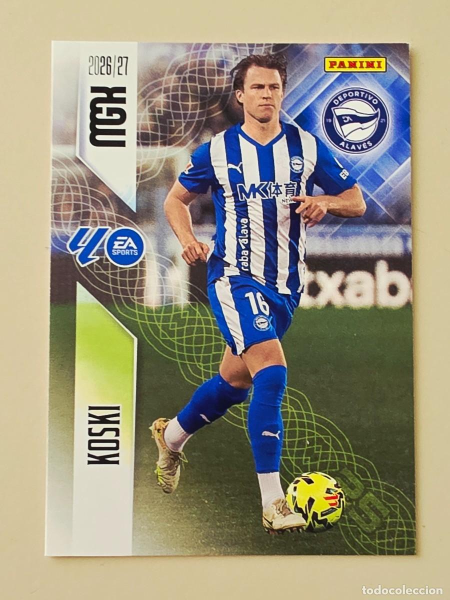Cromos de f&uacute;tbol: 24 Ville Koski, Deportivo Alav&eacute;s, Panini Megacracks MGK 2026 2027 26 27