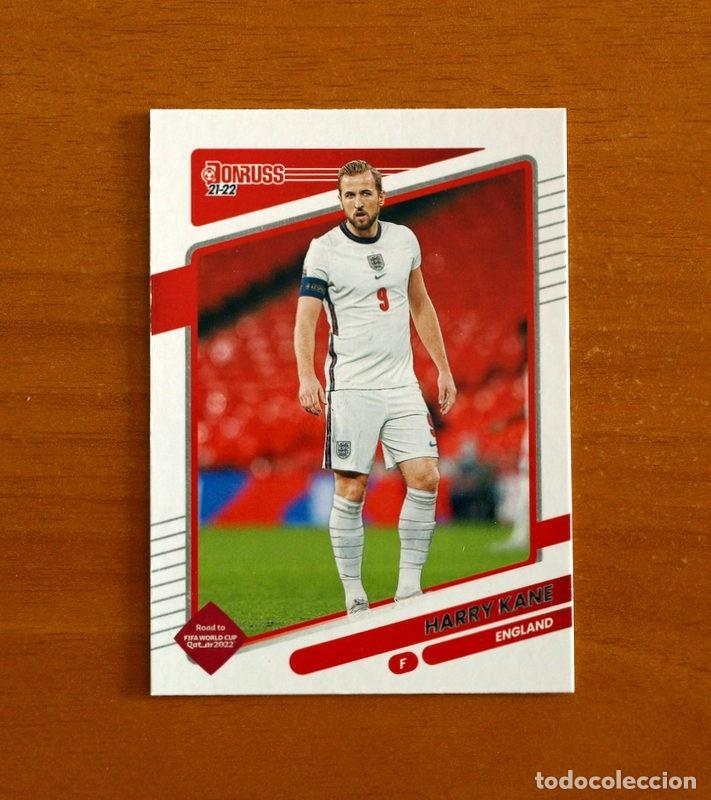 Cromos de f&uacute;tbol: England-Inglaterra -N&ordm; 46 Harry Kane -DONRUSS SOCCER Panini FIFA-Mundial Qatar- 2021-2022-21-22