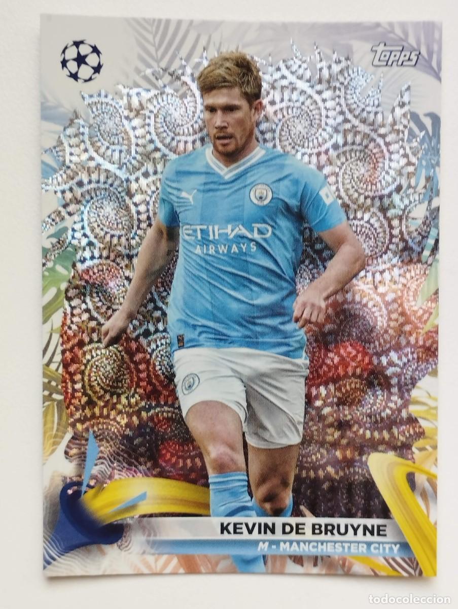 Football Stickers: CROMO CARD TOPPS CARNAVAL CHAMPIONS LEAGUE 2023 2024 23 24 KEVIN DE BRUYNE 38 MANCHESTER CITY