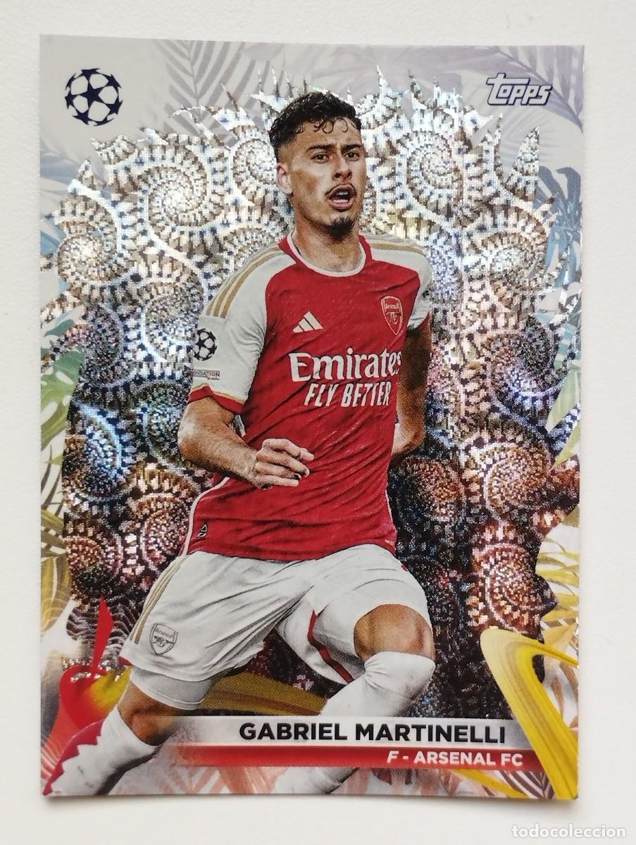 Football Stickers: CROMO CARD TOPPS CARNAVAL CHAMPIONS LEAGUE 2023 2024 23 24 MARTINELLI 100 ARSENAL