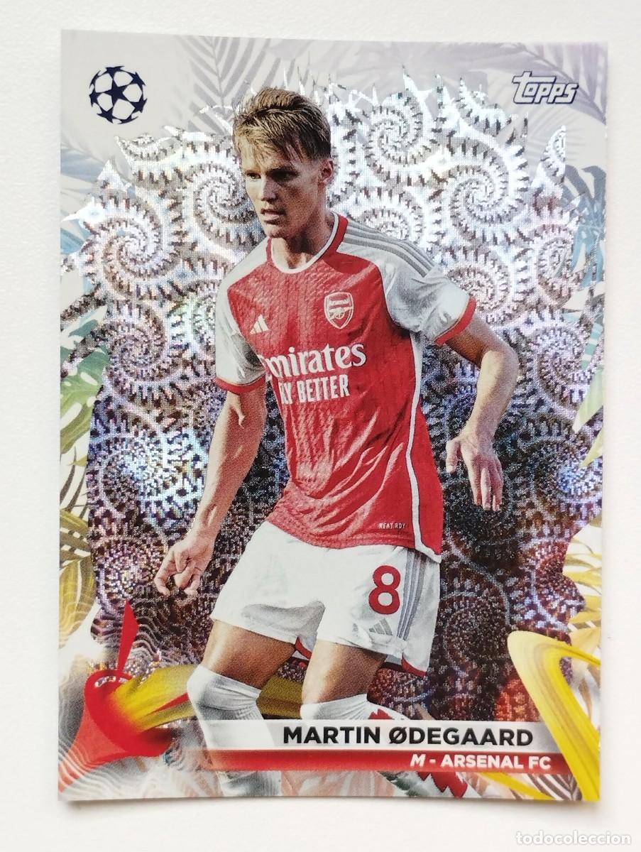 Football Stickers: CROMO CARD TOPPS CARNAVAL CHAMPIONS LEAGUE 2023 2024 23 24 MARTIN ODEGAARD 92 ARSENAL