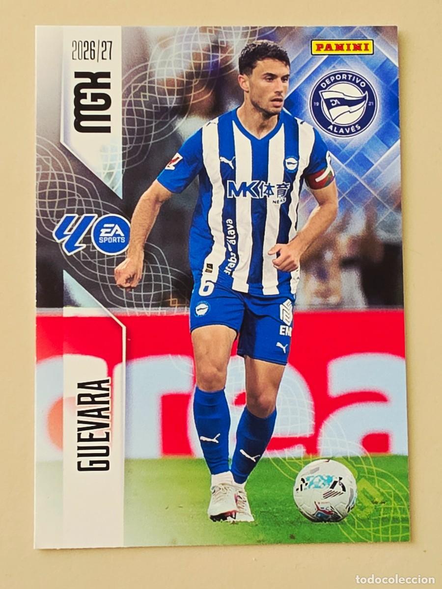 Cromos de f&uacute;tbol: 29 Ander Guevara, Deportivo Alav&eacute;s, Panini Megacracks MGK 2026 2027 26 27