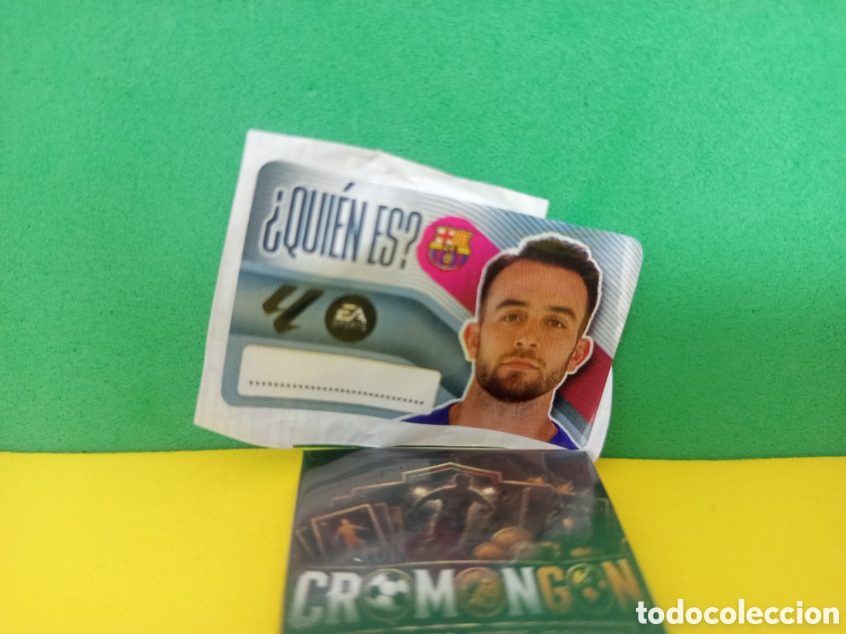 Fu&szlig;ball-Sticker: ❇️ CROMO ⚽ CHICLE ERIC GARC&Iacute;A BARCELONA &iquest;QUI&Eacute;N ES? LIGA 2026 2027 26 27 PANINI ❇️