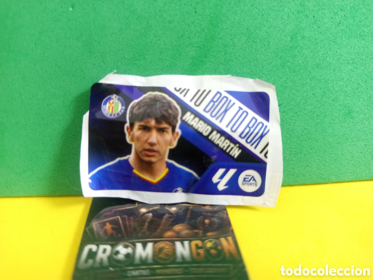 Figurine di Calcio: ❇️ CROMO ⚽ CHICLE MARIO MART&Iacute;N GETAFE BOX TO BOX LIGA 2026 2027 26 27 PANINI ❇️