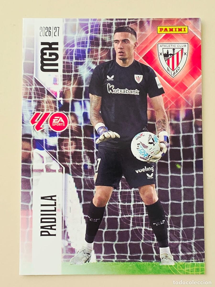 Cromos de f&uacute;tbol: 39 &Aacute;lex Padilla, Athletic Club de Bilbao, Panini Megacracks MGK 2026 2027 26 27