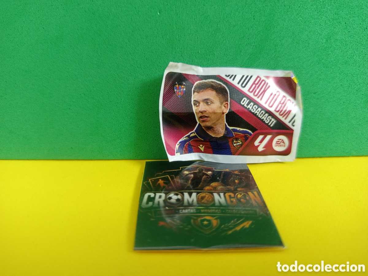 Figurine di Calcio: ❇️ CROMO ⚽ CHICLE OLASAGASTI LEVANTE BOX TO BOX LIGA 2026 2027 26 27 PANINI ❇️