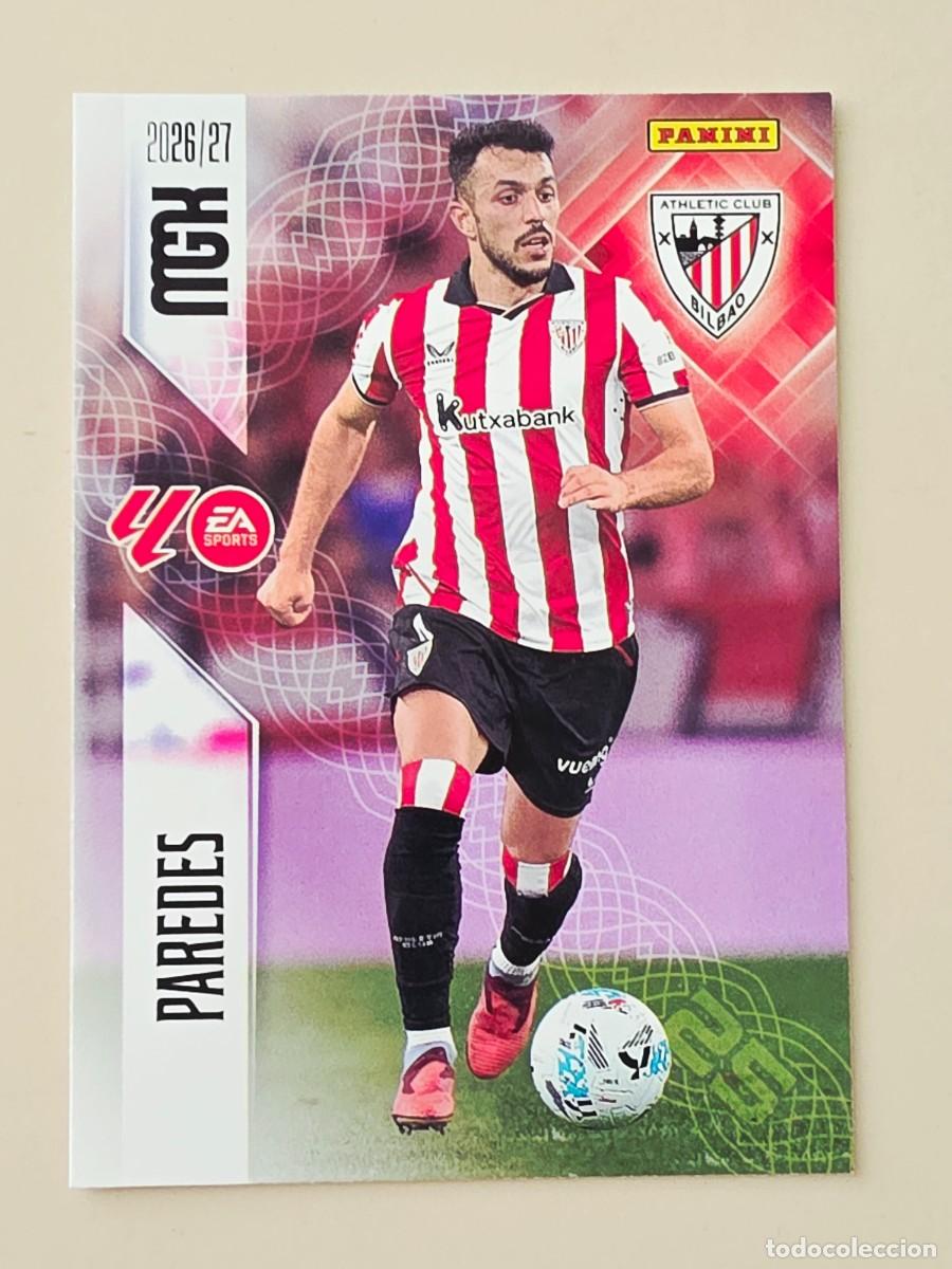 Cromos de f&uacute;tbol: 42 Aitor Paredes, Athletic Club de Bilbao, Panini Megacracks MGK 2026 2027 26 27