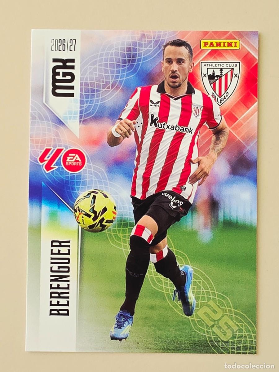 Cromos de f&uacute;tbol: 50 Alejandro Berenguer, Athletic Club de Bilbao, Panini Megacracks MGK 2026 2027 26 27