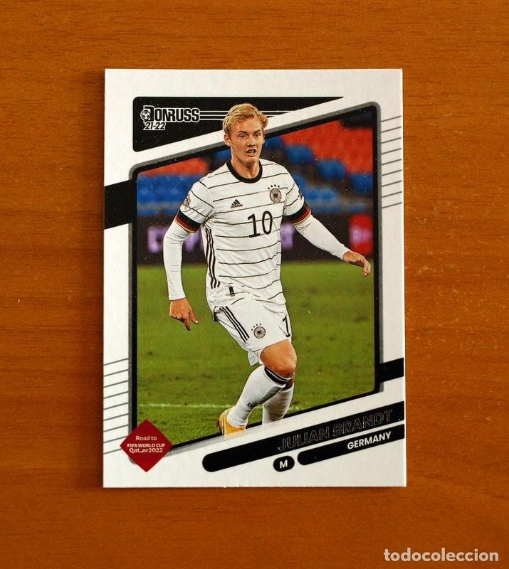 Cromos de f&uacute;tbol: Germani-Alemania -N&ordm; 68 Julian Brandt -DONRUSS SOCCER Panini FIFA-Mundial Qatar- 2021-2022-21-22