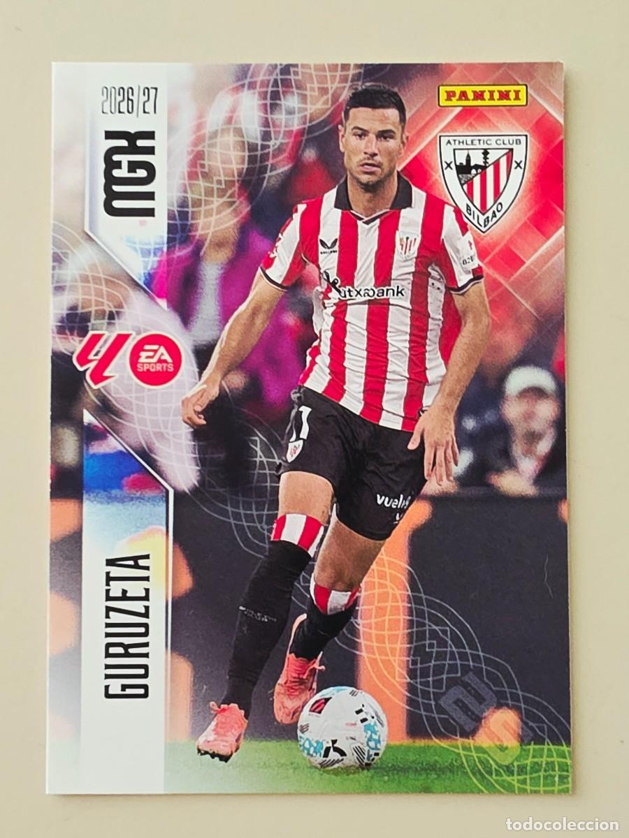 Cromos de f&uacute;tbol: 53 Gorka Guruzeta, Athletic Club de Bilbao, Panini Megacracks MGK 2026 2027 26 27