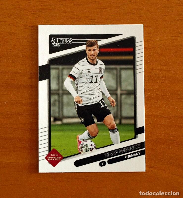 Cromos de f&uacute;tbol: Germani-Alemania -N&ordm; 70 Timo Werner -DONRUSS SOCCER Panini FIFA-Mundial Qatar- 2021-2022-21-22