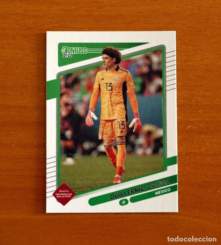 Cromos de f&uacute;tbol: M&eacute;xico -N&ordm; 85 Guillermo Ochoa -DONRUSS SOCCER Panini FIFA-Mundial Qatar- 2021-2022-21-22