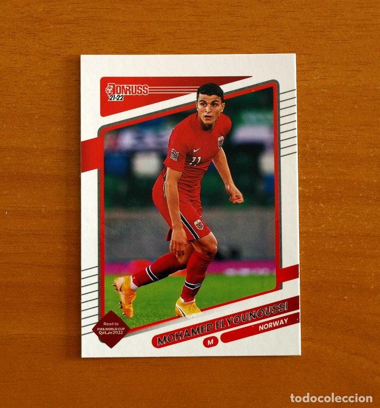 Cromos de f&uacute;tbol: Norway-Noruega -N&ordm; 102 Mohamed Elyounoussi -DONRUSS SOCCER Panini FIFA-Mundial Qatar-2021-2022-21-22