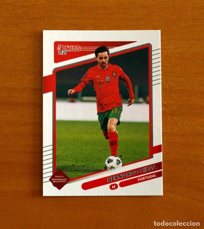 Cartes &agrave; collectionner de Football: Portugal -N&ordm; 121 Bernardo Silva -DONRUSS SOCCER Panini FIFA-Mundial Qatar-2021-2022-21-22