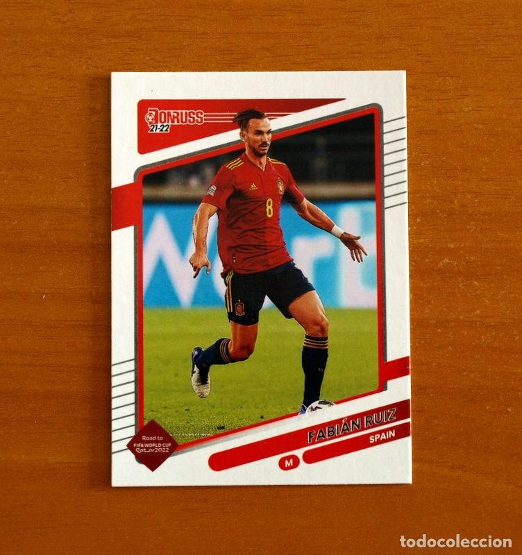 Cromos de f&uacute;tbol: Spain-Espa&ntilde;a -N&ordm; 143 Fabi&aacute;n Ruiz -DONRUSS SOCCER Panini FIFA-Mundial Qatar-2021-2022-21-22