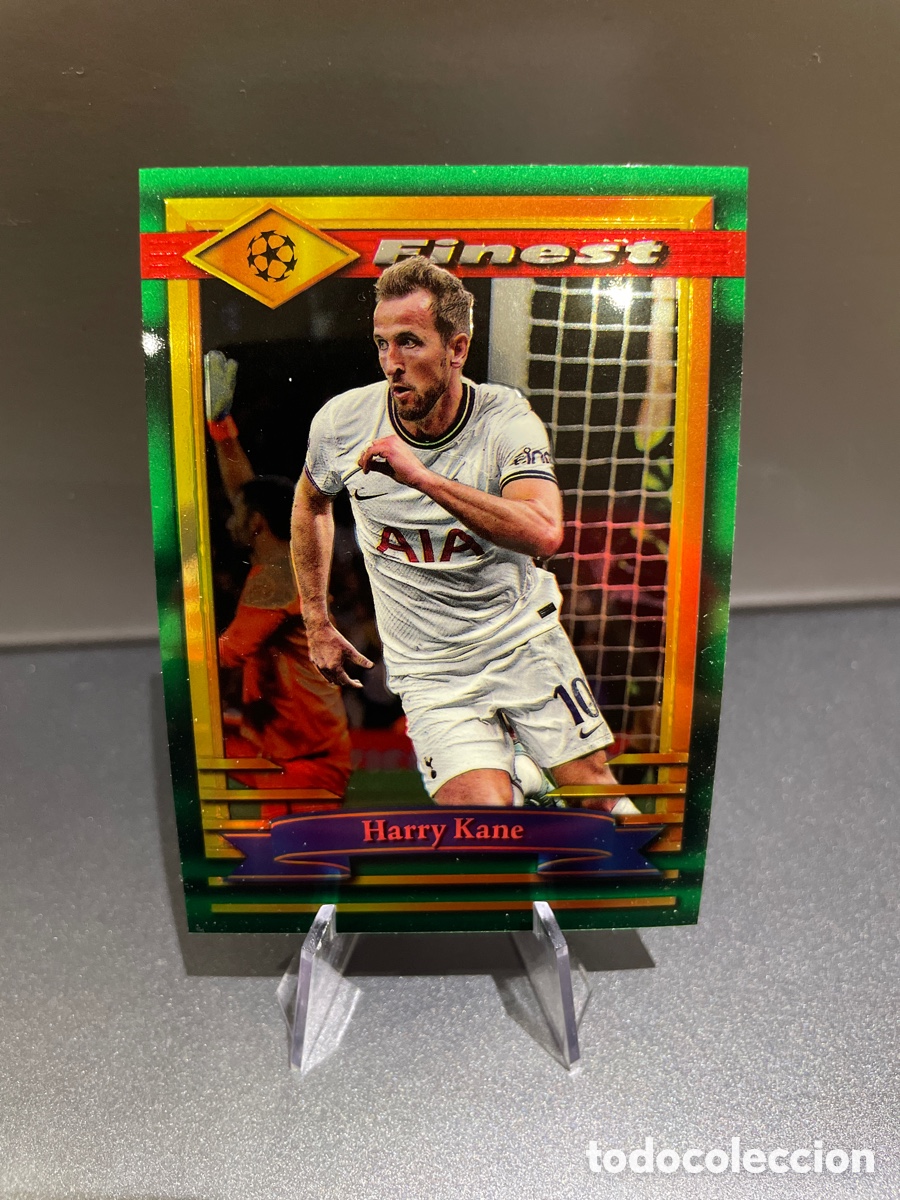 Cartes &agrave; collectionner de Football: Harry Kane 64 Topps Finest Flashbacks UCL 2022-23 Tottenham