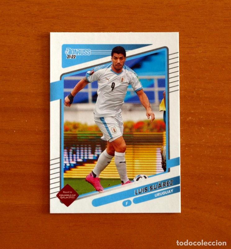 Cromos de f&uacute;tbol: Uruguay -N&ordm; 174 Luis Su&aacute;rez -DONRUSS SOCCER Panini FIFA-Mundial Qatar-2021-2022-21-22