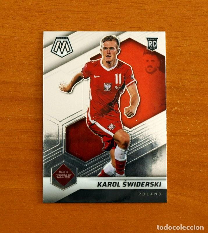 Cromos de f&uacute;tbol: Poland-Polonia-N&ordm; 54 Karol Swiderski -Rookie-MOSAIC SOCCER Panini FIFA-Mundial Qatar-2021-2022-21-22
