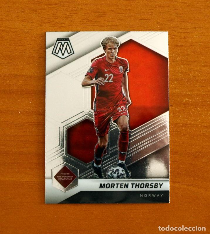 Cromos de f&uacute;tbol: Norway-Noruega -N&ordm; 57 Morten Thorsby -MOSAIC SOCCER Panini FIFA-Mundial Qatar-2021-2022-21-22