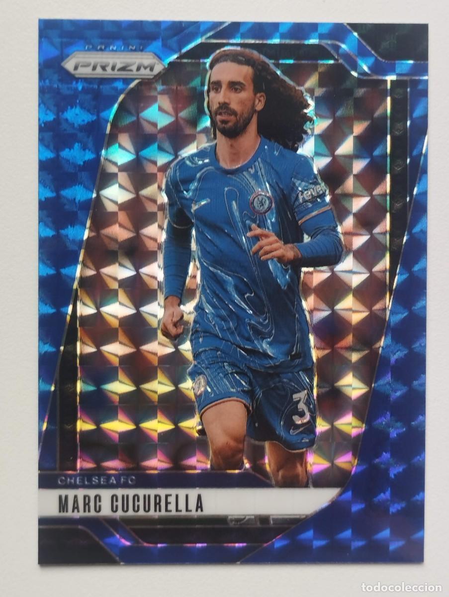 Cromos de f&uacute;tbol: CROMO CARD PANINI PRIZM PREMIER LEAGUE 2024 2025 24 25 MARC CUCURELLA 91 CHELSEA - AZUL