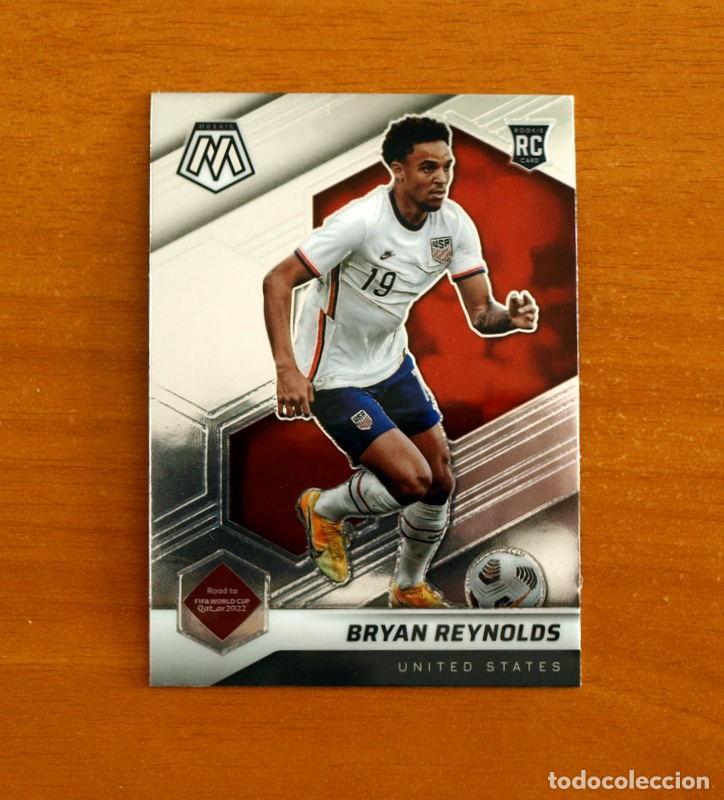 Cromos de f&uacute;tbol: United States-USA -101 Bryan Reynolds-Rookie-MOSAIC SOCCER Panini FIFA-Mundial Qatar-2021-2022-21-22