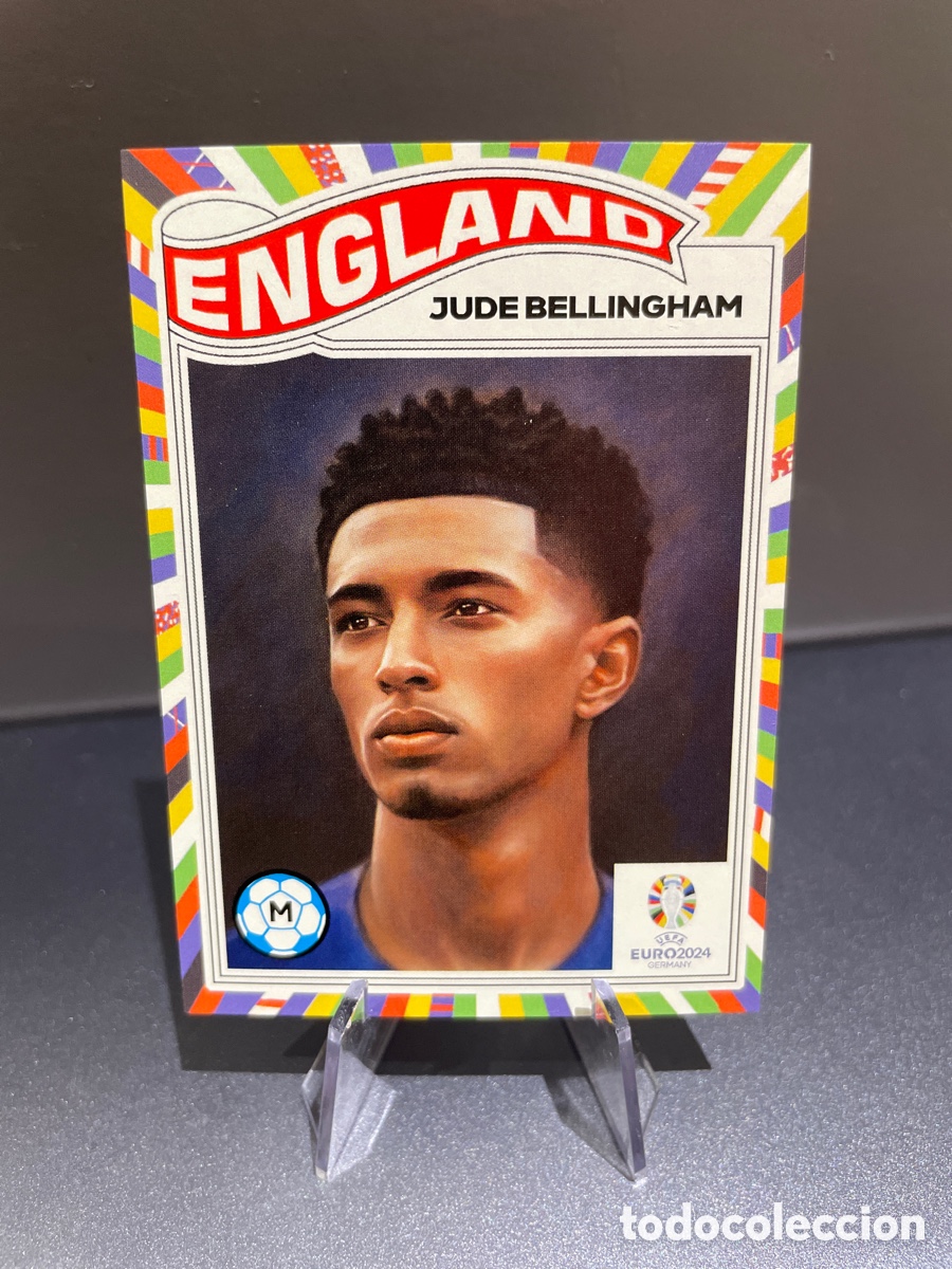 Cartes &agrave; collectionner de Football: Jude Bellingham 35 Topps Living Euro 2024 Inglaterra 035 England