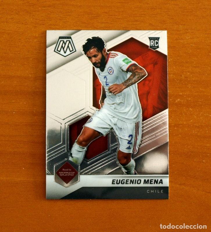 Cromos de f&uacute;tbol: Chile -N&ordm; 168 Eugenio Mena -MOSAIC SOCCER Panini FIFA-Mundial Qatar-2021-2022-21-22