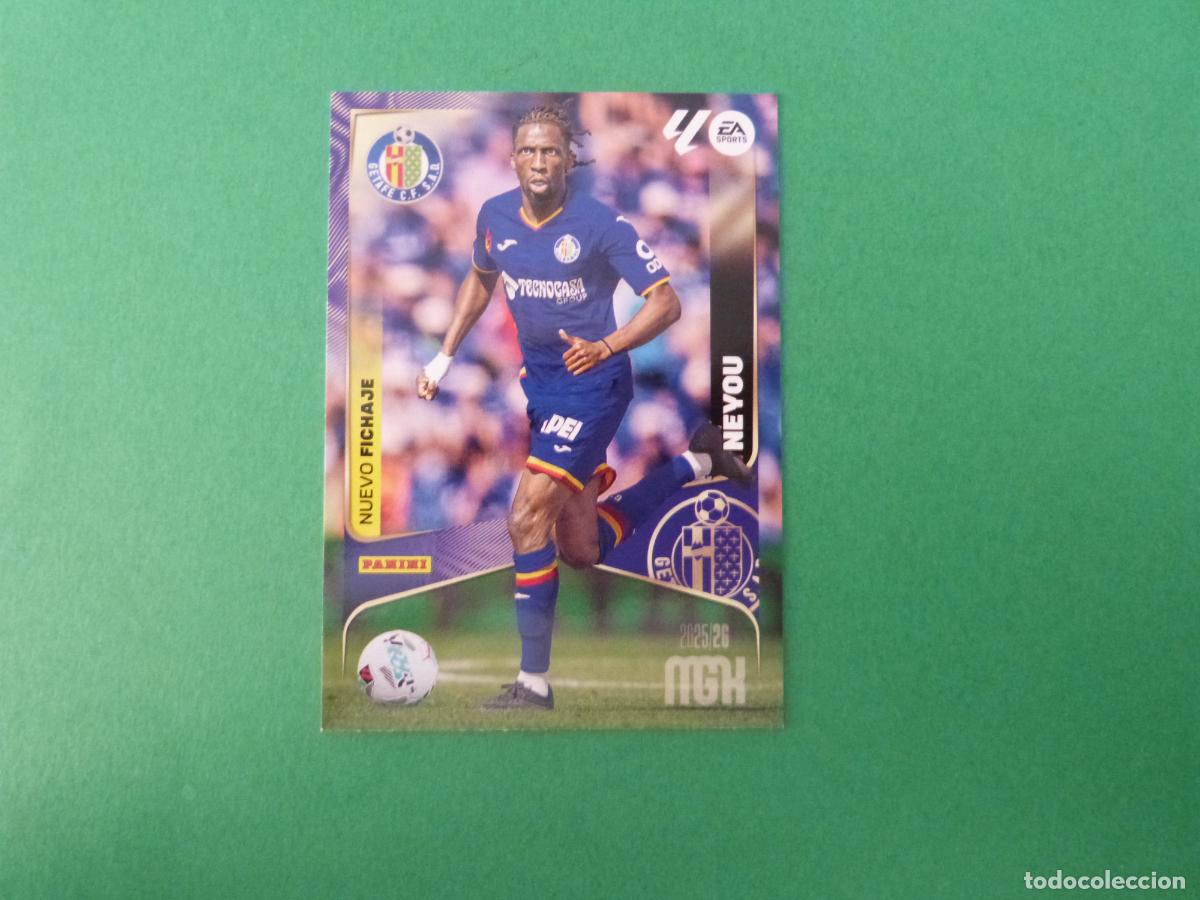 Cromos de f&uacute;tbol: TRADING CARD FUTBOL NEYOU GETAFE C.F. N&ordm; 495 LIGA MEGACRACKS 2025-2026/25