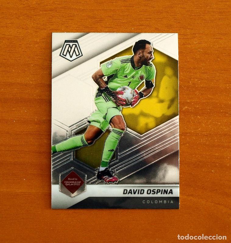Cromos de f&uacute;tbol: Colombia -N&ordm; 181 David Ospina -MOSAIC SOCCER Panini FIFA-Mundial Qatar-2021-2022-21-22