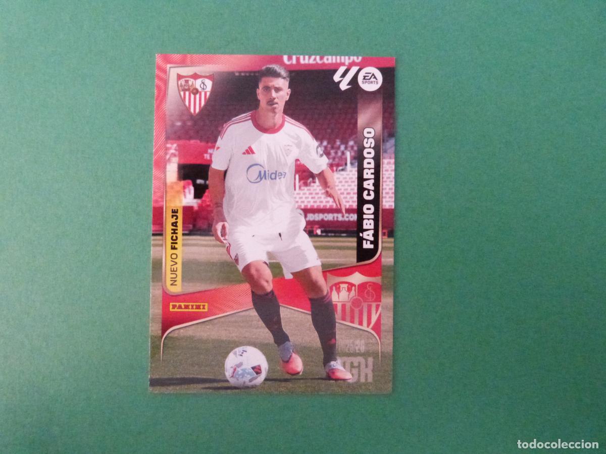 Cromos de f&uacute;tbol: TRADING CARD FUTBOL CARDOSO SEVILLA F.C. N&ordm; 489 LIGA MEGACRACKS 2025-2026/25