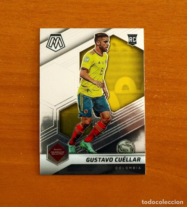 Cromos de f&uacute;tbol: Colombia -N&ordm; 185 Gustavo Cu&eacute;llar -MOSAIC SOCCER Panini FIFA-Mundial Qatar-2021-2022-21-22