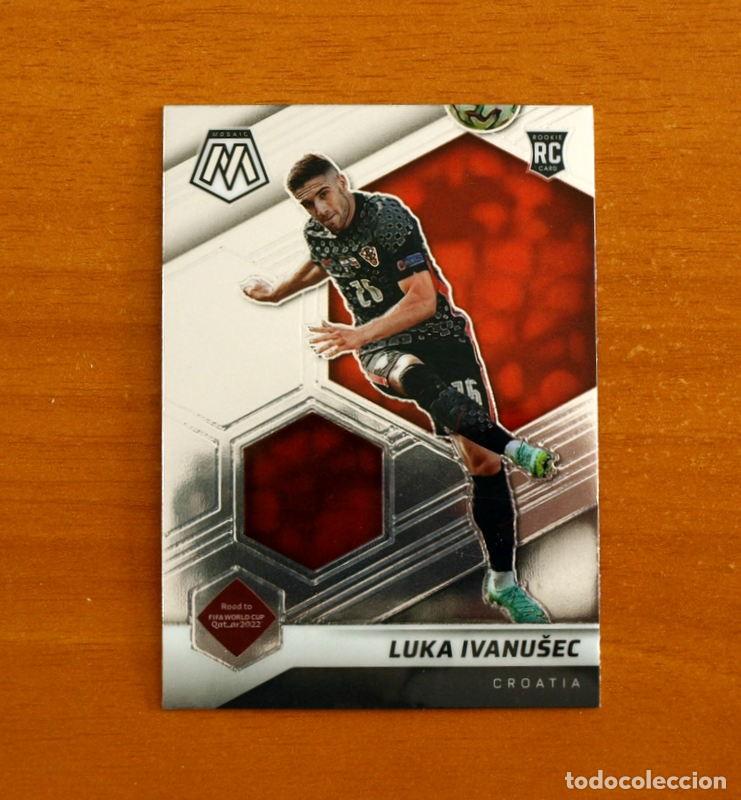 Cromos de f&uacute;tbol: Croatia-Croacia -N&ordm; 197 Luka Ivanusec-Rookie-MOSAIC SOCCER Panini FIFA-Mundial Qatar-2021-2022-21-22