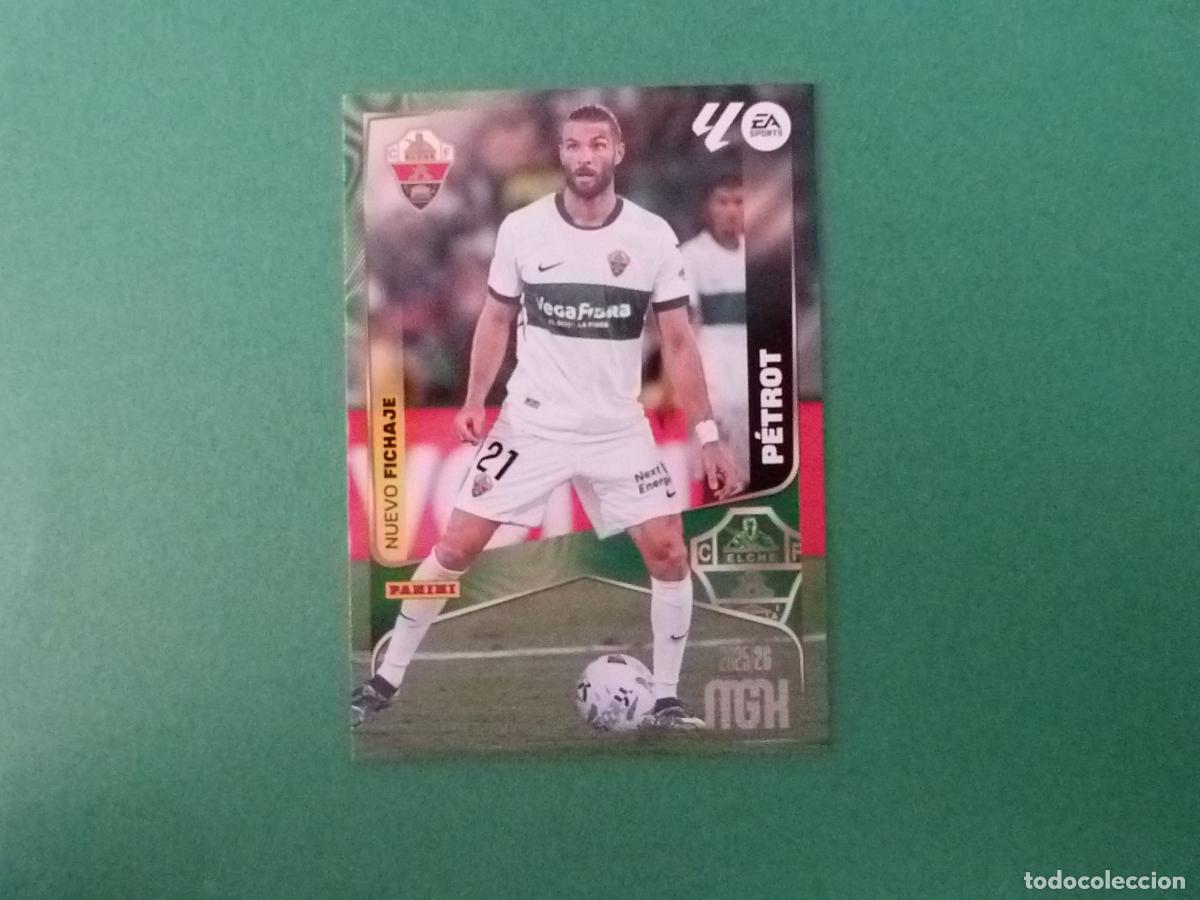 Cromos de f&uacute;tbol: TRADING CARD FUTBOL P&Eacute;TROT ELCHE C.F. N&ordm; 478 LIGA MEGACRACKS 2025-2026/25