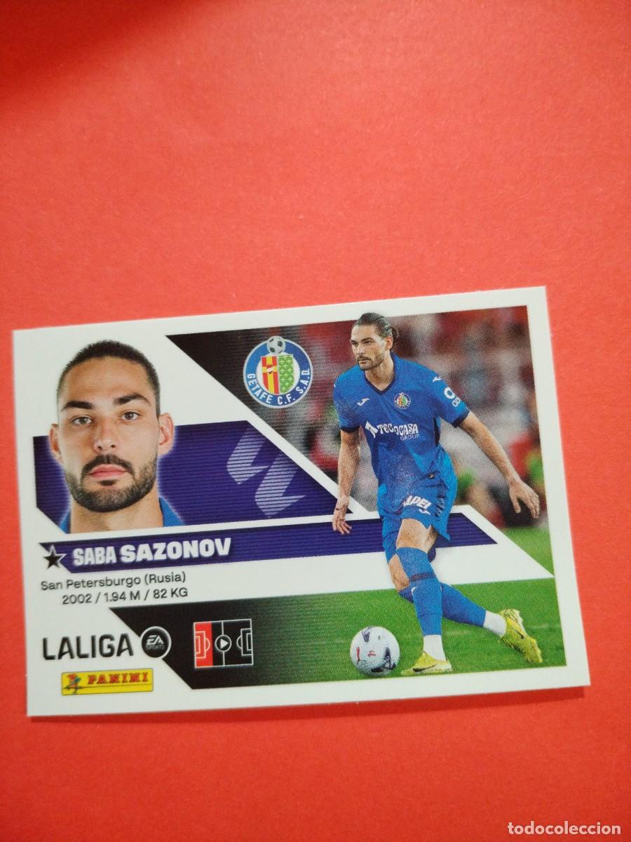Cromos de f&uacute;tbol: ESTE 2026 2027 FICHAJE N 31 SAZONOV DEL GETAFE