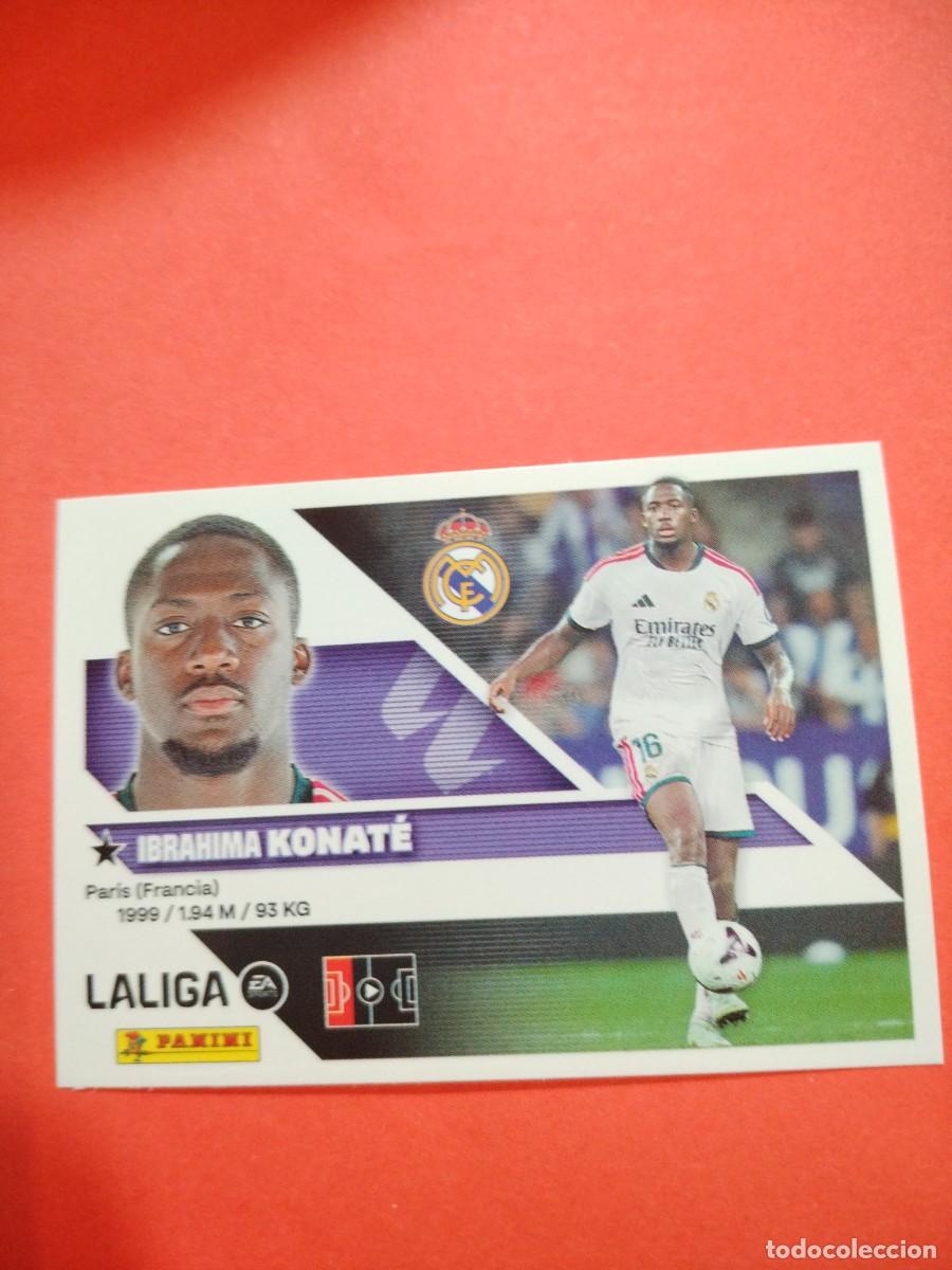 Cromos de f&uacute;tbol: ESTE 2026 2027 COLOCA 7 BIS KONATE DEL REAL MADRID