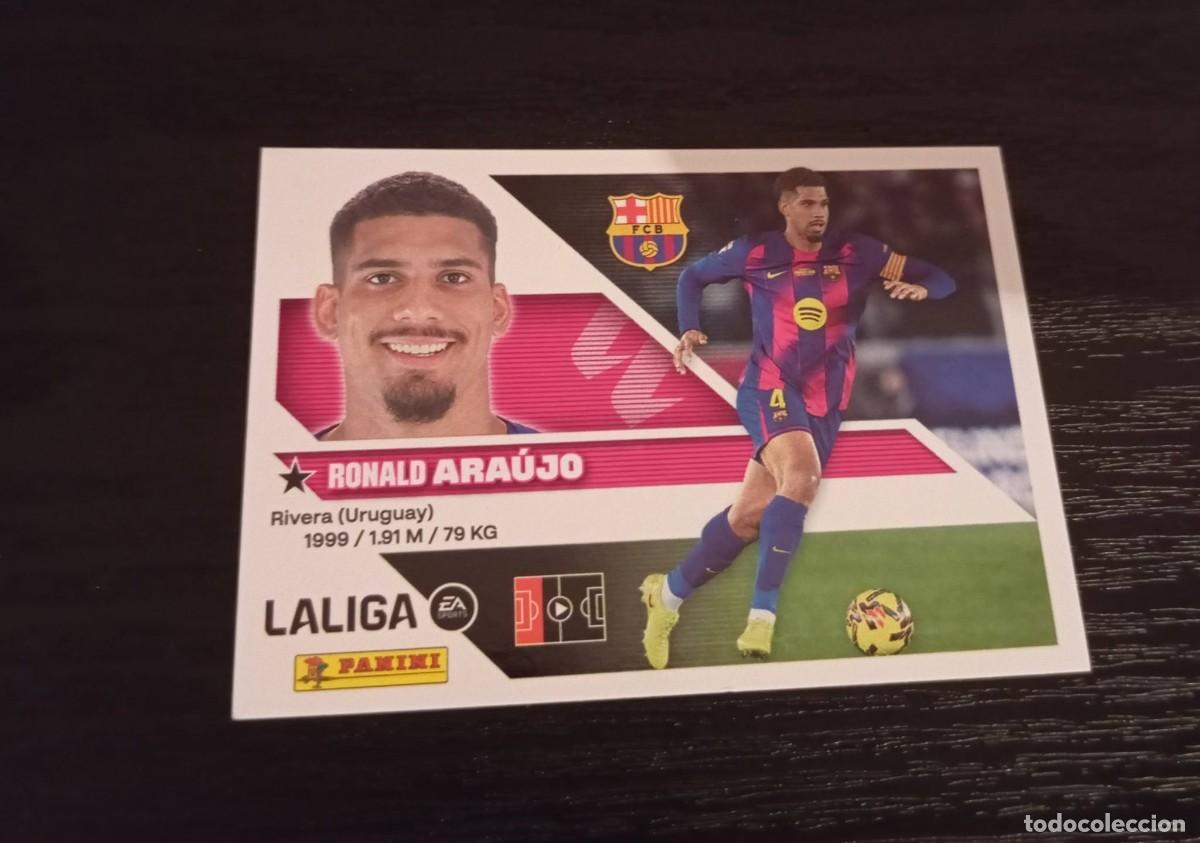 Cromos de f&uacute;tbol: -ESTE 26-27 : ARAUJO ( BARCELONA )
