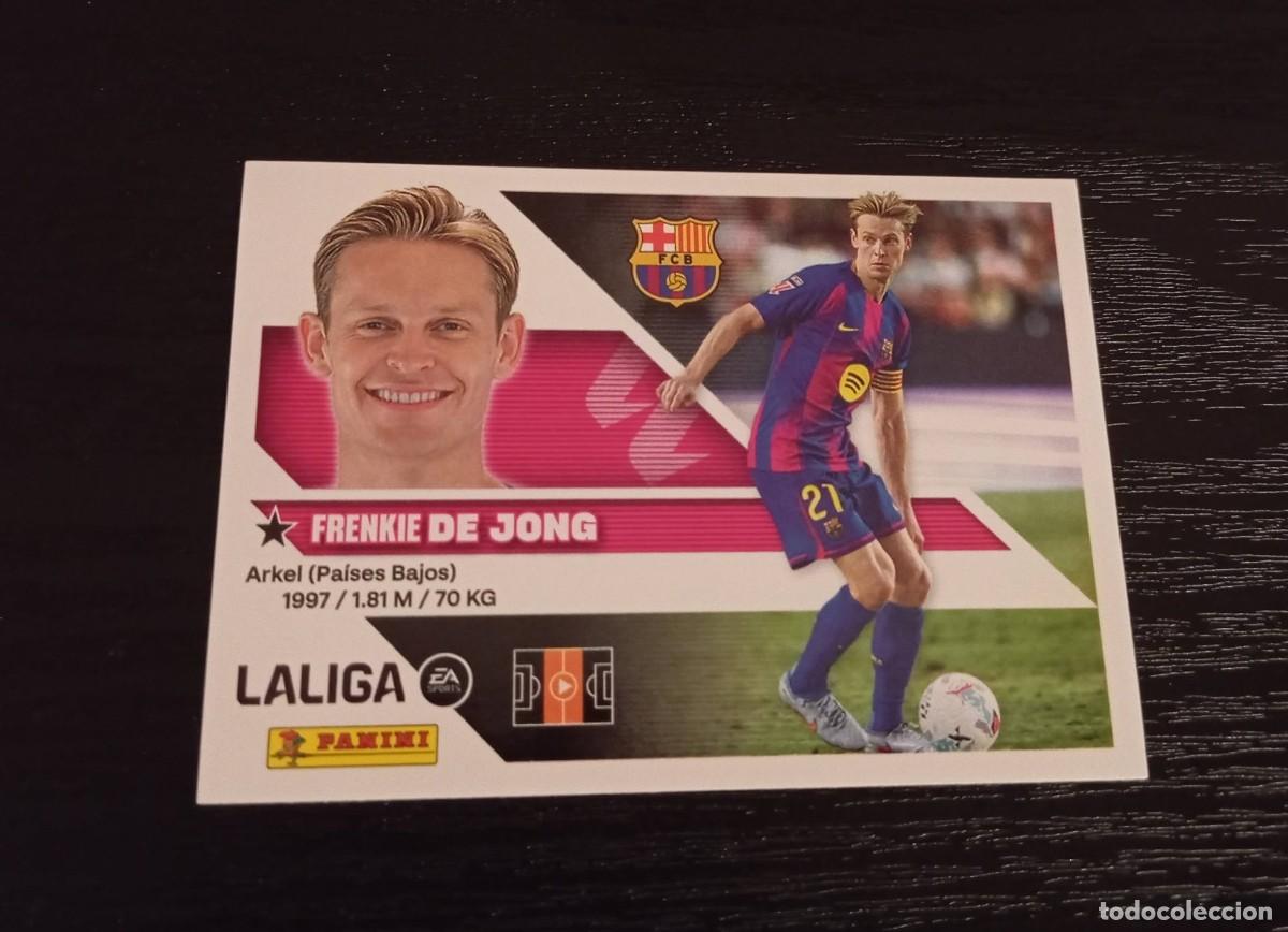 Cromos de f&uacute;tbol: -ESTE 26-27 : DE JONG ( BARCELONA )
