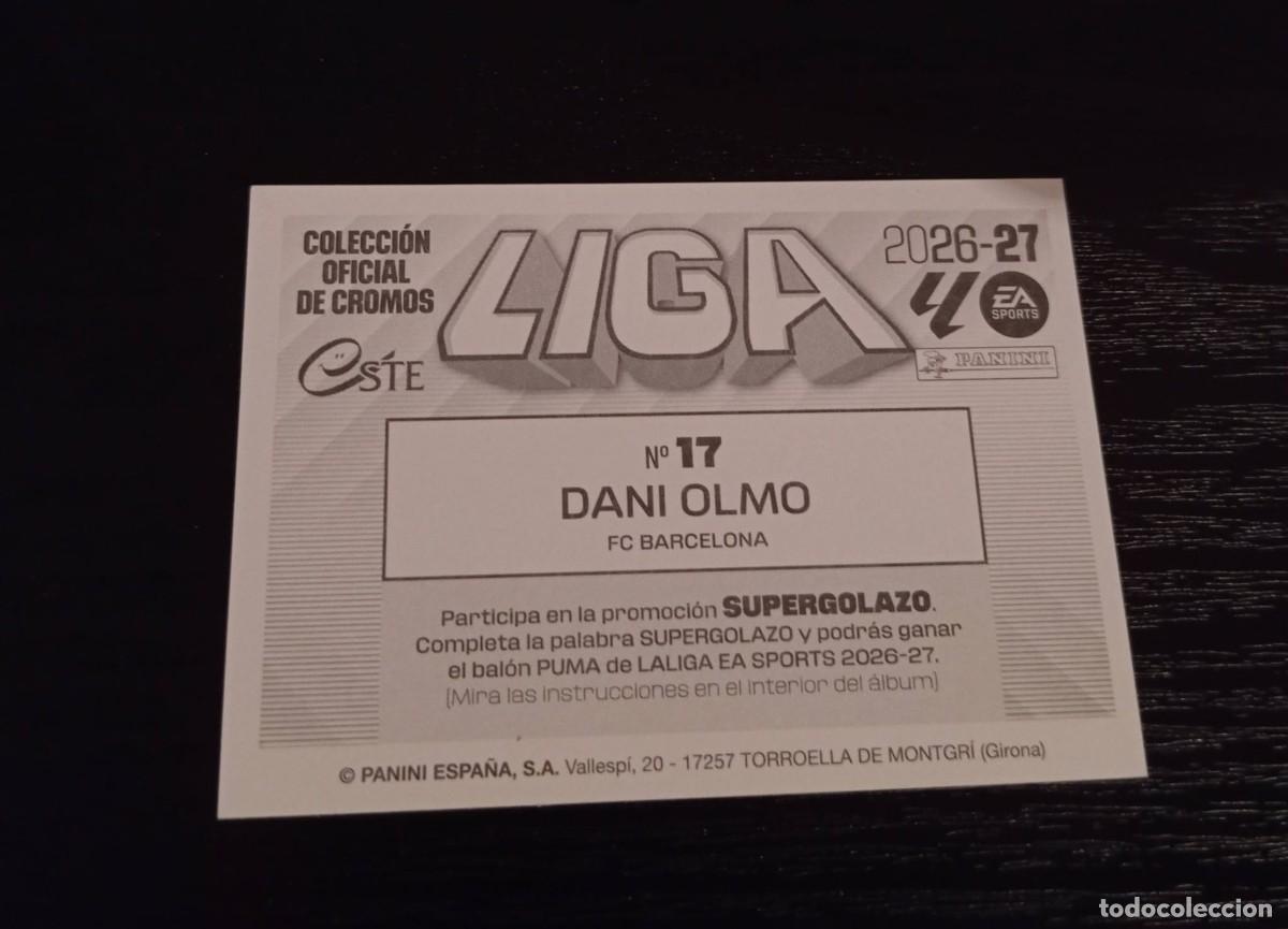 Cromos de f&uacute;tbol: -ESTE 26-27 : DANI OLMO ( BARCELONA ) - Foto 2