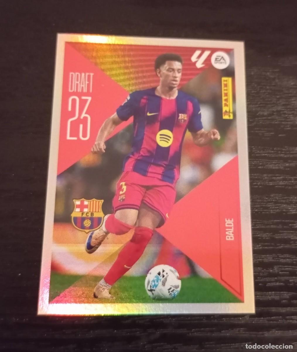 Cromos de f&uacute;tbol: -ESTE 26-27 : BALDE ( BARCELONA ) -- DRAFT 23 N&ordm; 2 -- - Foto 1