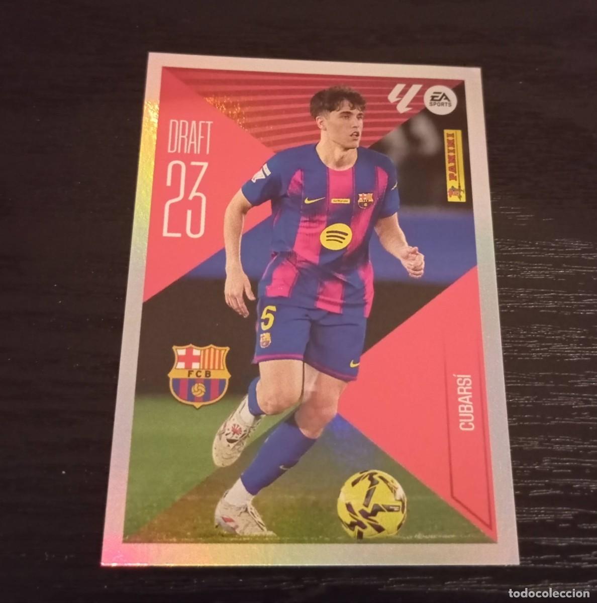 Cromos de f&uacute;tbol: -ESTE 26-27 : CUBARSI ( BARCELONA ) -- DRAFT 23 N&ordm; 6 --