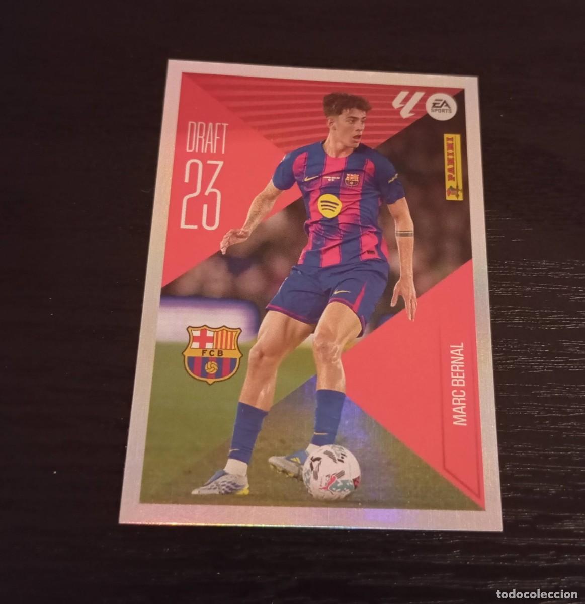 Cromos de f&uacute;tbol: -ESTE 26-27 : MARC BERNAL ( BARCELONA ) -- DRAFT 23 N&ordm; 15 --