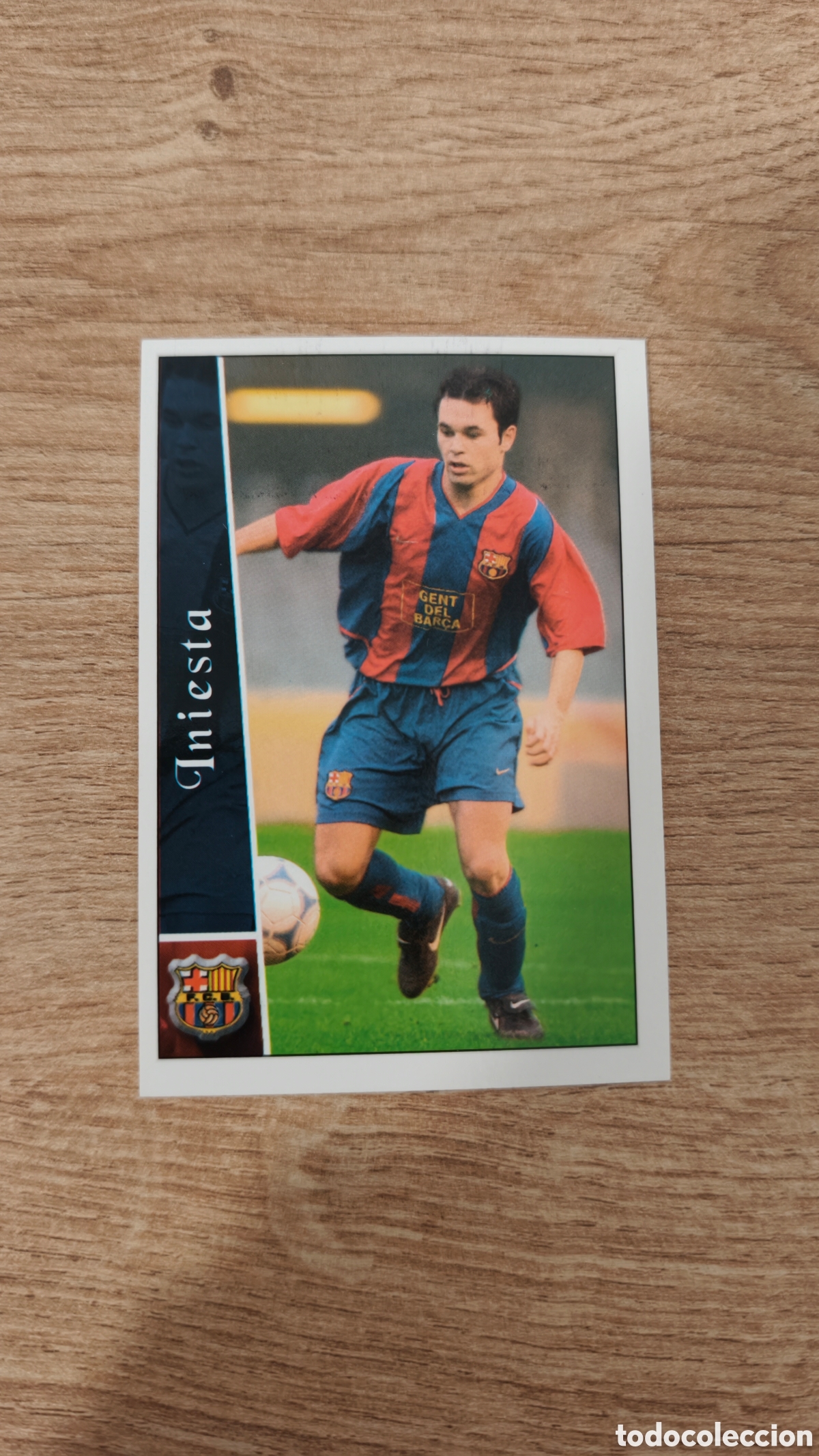 Cromos de f&uacute;tbol: Iniesta Rookie 2003 Mundicromo #666 Ideal PSA/BGS