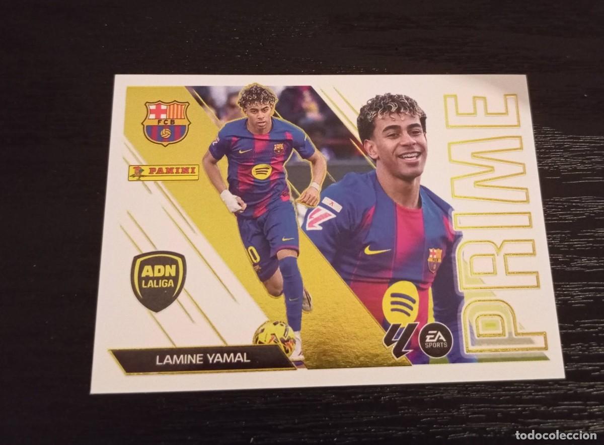 Cromos de f&uacute;tbol: -ESTE 26-27 : LAMINE YAMAL ( BARCELONA ) -- ADN PRIME --