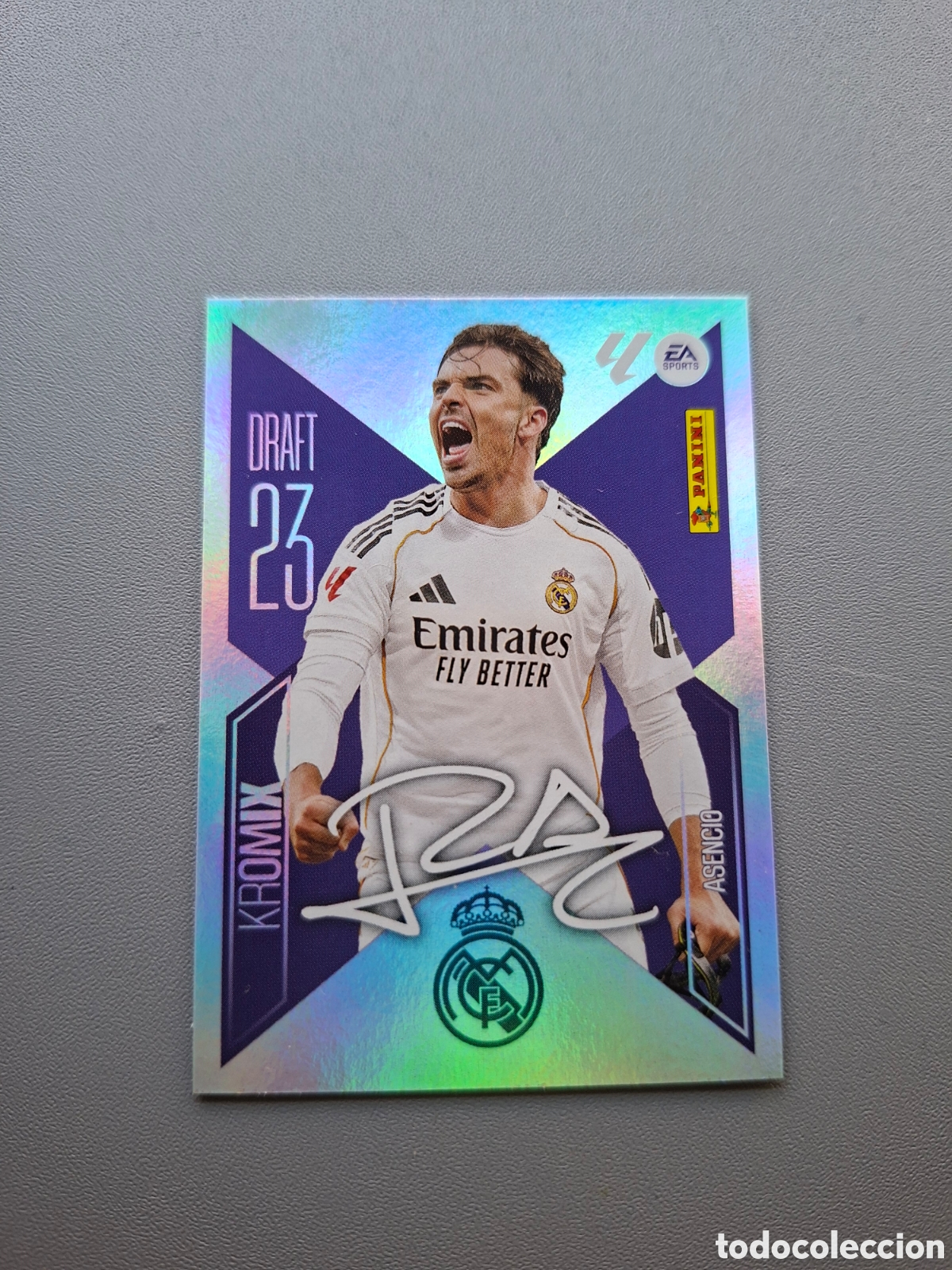 Cromos de f&uacute;tbol: Asencio Kromix K1 Real Madrid - Liga este 2026 2027 26 27